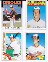 (4) Topps Cal Ripken Baseball Cards