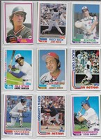(41) '80, '81, '82 Topps Baseball Cards:Many Stars