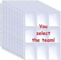 (270) MLB Trading Cards ~ You select the team
