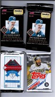 (8) Unopened Baseball Card Packs: Topps, Score, +