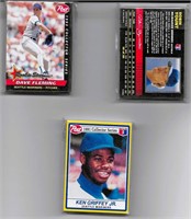 (2) '91, (1)  '93 Unopened Post Baseball Card Pack