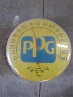 VINTAGE PITTSBURGH PAINTS THERMOMETER