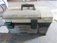 TACKLE BOX WITH LOTS OF TACKLE