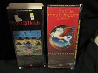 STEVE MILLER AND TALKING HEADS COMPACT DISC BOX