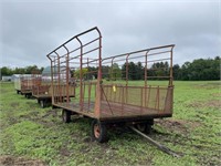 16' bale cage & Knowles gear