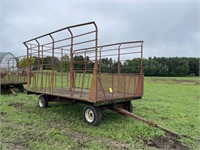 16'Bale cage & 8 ton gear
