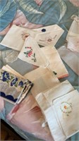 Vintage hankies/some hand made edging