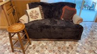 Loveseat and stool