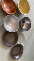 Mixing bowls and pie plates