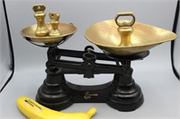 Librasco Cast Iron & Brass Apothecary Scale