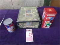 APBA 2000 NFL Game, Rookie Card in Can, M&M Tin