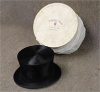 Vintage John Shayne & Co. Beaver Top Hat