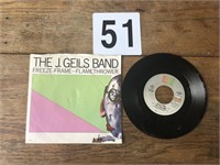 The J. Geils Band - "Freeze-Frame"