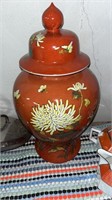 Orange  vase