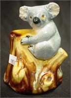 Grace Seccombe"Koala seated on a tree stump"Figure