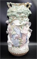 Large Lladro "Jarron Japones" limited edition vase