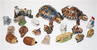 Collection of Wade whimsies miniature animals