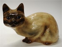 Australian pottery Siamese cat figure