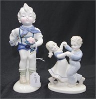 Two various German ceramic figures