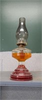 Vintage P & A oil lamp