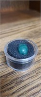 Brazilian Emerald oval cabochon 8.0 CT