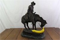 Frederic Remington Bronze "Norther" Statue