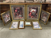 COLLECTION OF FRAMED ART