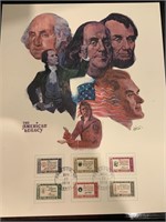 THE AMERICAN LEGACY STAMP BOOK