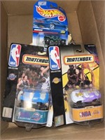 Box of 8 +/- Misc. Collector Cars