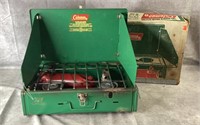 Vintage Coleman Gas Stove with box