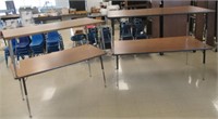 (4) Classroom style Tables W/ Adjustable Height