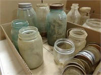 Jars, Milk Bottle, Fish Tank (2 boxes)