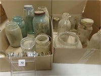 Jars, Milk Bottle, Fish Tank (2 boxes)