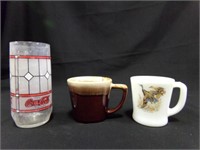 Mugs - McCoy, Fire-King, Coca Cola Glass