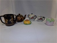 Teapots, Cream & Sugar