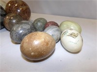 Polished Stone Balls, Eggs (10+)