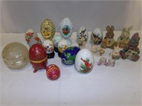 Decorated Egg Collection, Rabbits (1 box)