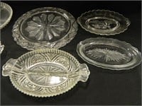 Glass Serving Trays; Assorted Sizes & Styles;
