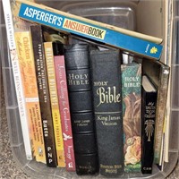 Lot of Bibles & Religious Books +