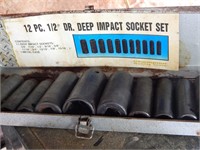 12 pc Impact Sockets