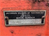 Lot #12 Jacobson Turf Equipment 16' Cut Mower