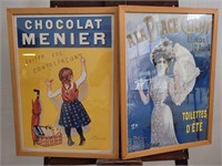 Pair of French Advertising Prints