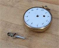 Verge Fusee Front Wind Pocket Watch - Early 19th C
