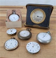 As-Is Estate Found Pocket Watch Lot