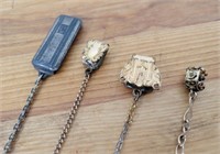Lot of 4 Victorian Watch Chains