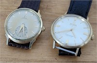 Pair of Vintage Omega Automatic Wristwatches