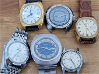 Grouping of Vintage Men's Wristwatches - Lot #4