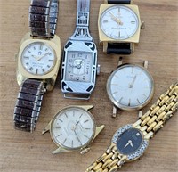 Grouping of Vintage Ladies Wristwatches - Lot #1