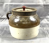 Vintage 2 qt pottery pot