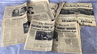 1940’s Greensboro/Highpoint NC Newspapers